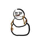 Snowman Emoji（個別スタンプ：14）