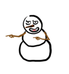 Snowman Emoji（個別スタンプ：16）