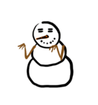 Snowman Emoji（個別スタンプ：17）