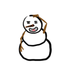 Snowman Emoji（個別スタンプ：20）