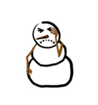 Snowman Emoji（個別スタンプ：22）