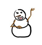 Snowman Emoji（個別スタンプ：23）