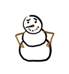 Snowman Emoji（個別スタンプ：24）