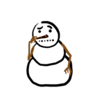 Snowman Emoji（個別スタンプ：25）