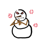 Snowman Emoji（個別スタンプ：27）