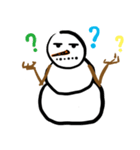 Snowman Emoji（個別スタンプ：30）