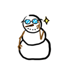 Snowman Emoji（個別スタンプ：33）