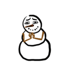 Snowman Emoji（個別スタンプ：35）