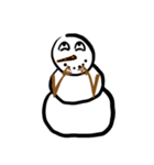 Snowman Emoji（個別スタンプ：36）