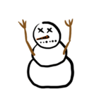 Snowman Emoji（個別スタンプ：40）