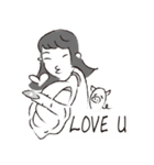 PINBIU's Love Life（個別スタンプ：7）