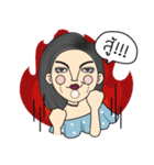 Ladies Earl Grey（個別スタンプ：4）