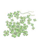 Four leaves and a flower（個別スタンプ：33）