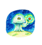 宇宙な日常スタンプ（個別スタンプ：3）