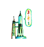 宇宙な日常スタンプ（個別スタンプ：11）