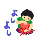 素直な子どもたち。（個別スタンプ：21）