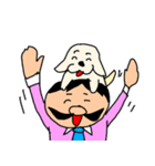 偉そうなヒゲのサラリーマン「ヒゲさん7」（個別スタンプ：2）