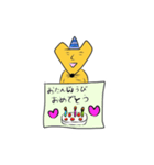 きつねさんの気持ち（個別スタンプ：1）