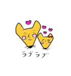 きつねさんの気持ち（個別スタンプ：21）