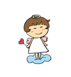 ハッピー天使 Ver.2（個別スタンプ：1）