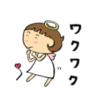 ハッピー天使 Ver.2（個別スタンプ：5）