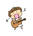 ハッピー天使 Ver.2（個別スタンプ：12）