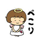 ハッピー天使 Ver.2（個別スタンプ：24）