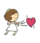 ハッピー天使 Ver.2（個別スタンプ：34）