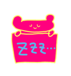 素直なピンクマさん（個別スタンプ：25）