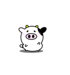 うし夫のだるるんライフ（個別スタンプ：4）