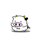 うし夫のだるるんライフ（個別スタンプ：7）