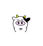 うし夫のだるるんライフ（個別スタンプ：14）