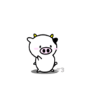 うし夫のだるるんライフ（個別スタンプ：30）
