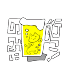ウサギとネコとクラゲ（個別スタンプ：15）