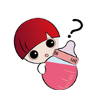 I got milk！（個別スタンプ：8）