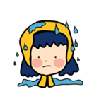 Roundcheeks girl（個別スタンプ：37）