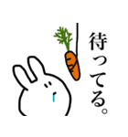 つぶらな瞳のうさぎさん2（個別スタンプ：19）
