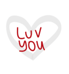 Candy Hearts - funny love text emoji（個別スタンプ：18）