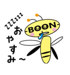 つぶやくハチ ぼーんちゃん 2（個別スタンプ：3）