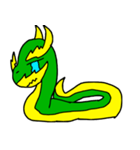 green serpent（個別スタンプ：8）