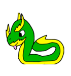 green serpent（個別スタンプ：10）