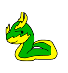 green serpent（個別スタンプ：11）