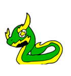 green serpent（個別スタンプ：12）