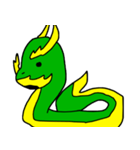 green serpent（個別スタンプ：13）