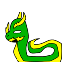 green serpent（個別スタンプ：14）