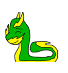 green serpent（個別スタンプ：16）