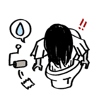 I'm not a ghost.（個別スタンプ：30）