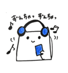 はんぺんみたいなねこさん（個別スタンプ：5）