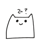 はんぺんみたいなねこさん（個別スタンプ：34）