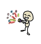 Easy Stickman（個別スタンプ：7）